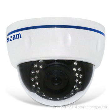 Motion Detection Security System CCTV Products 1MP 720P Indoor Use Dome IP Camera